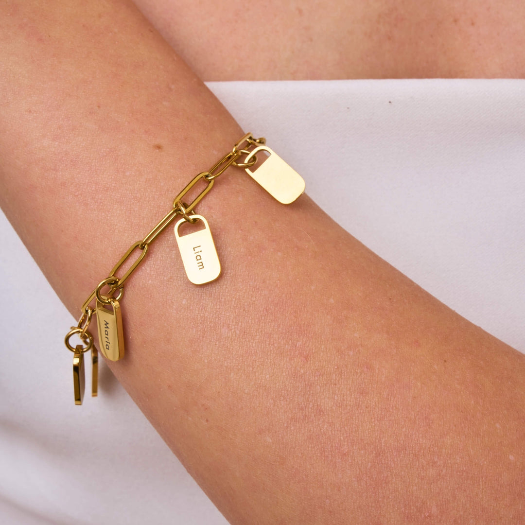 Personalized Charms Bracelet