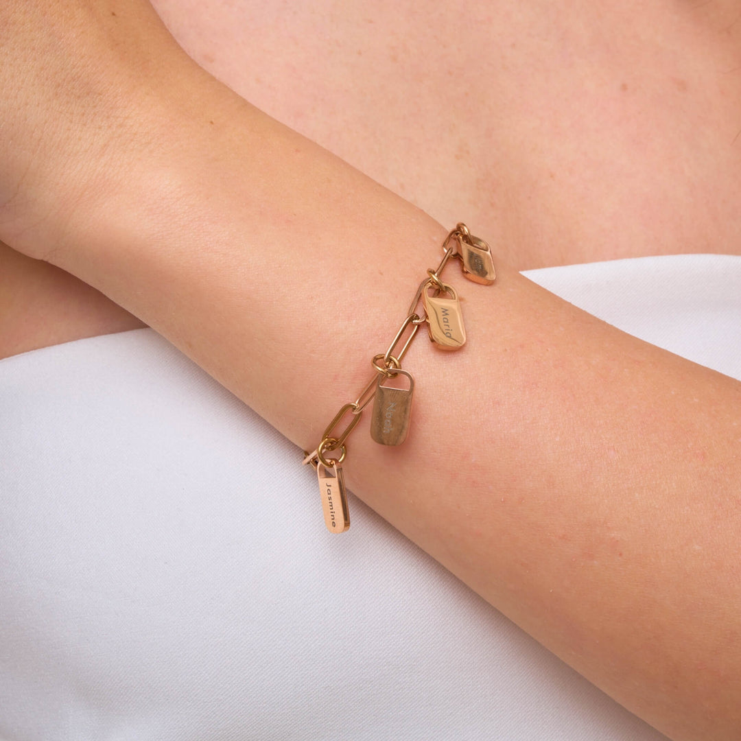 Personalized Charms Bracelet