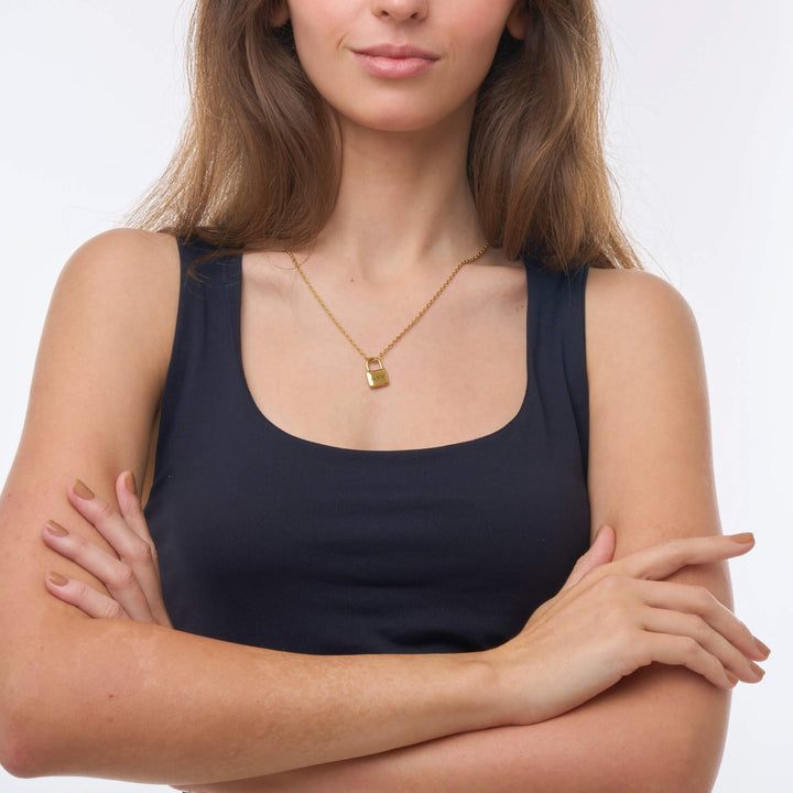 Personalized Lock Necklace