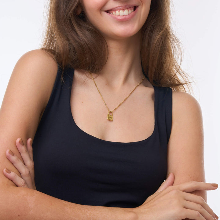 Personalized Lock Necklace