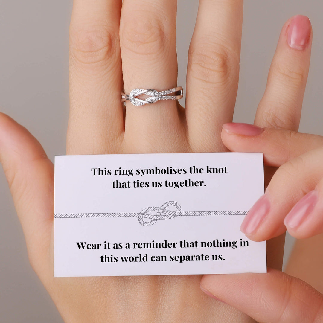 Personalized Knot Ring