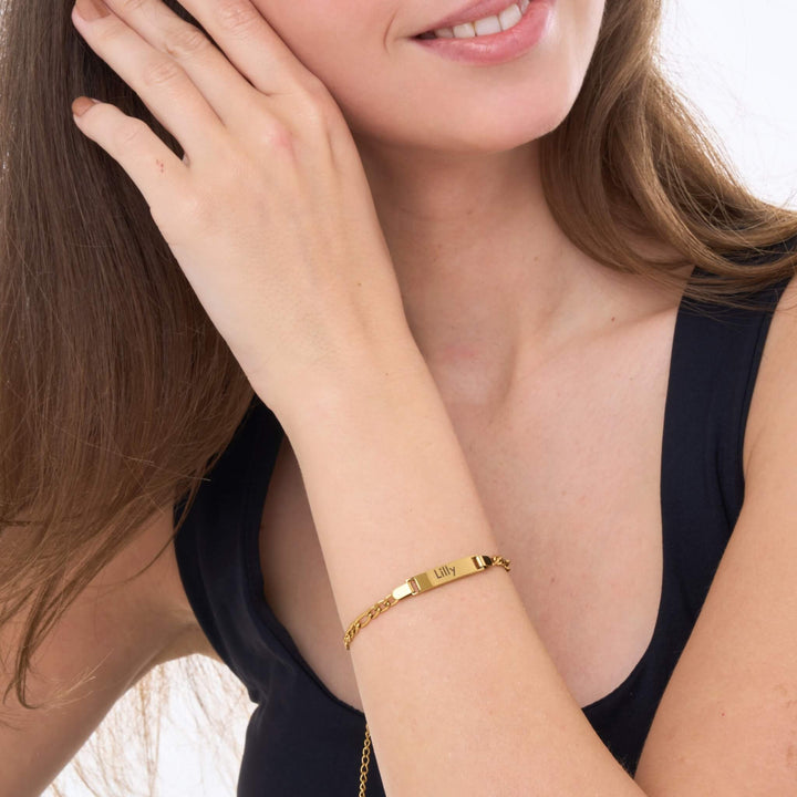 Personalized Bar Bracelet