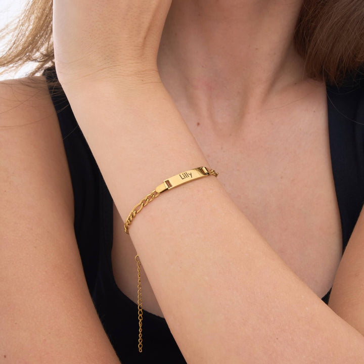 Personalized Bar Bracelet