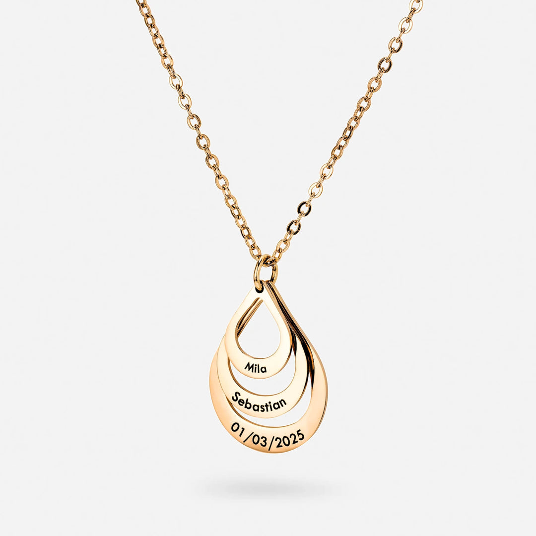 Personalized Drops Necklace