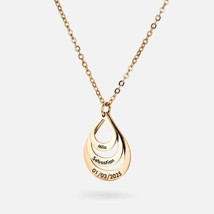 Personalized Drops Necklace